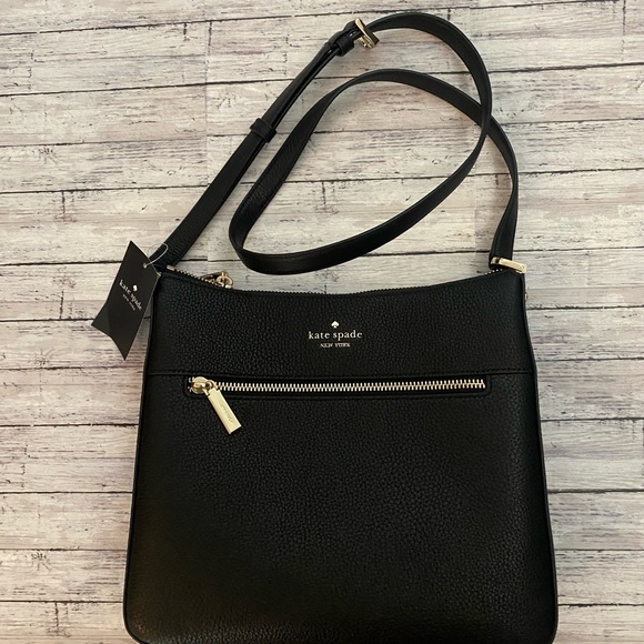 Kate Spade Black Leather Shoulder Bag - Picture 5 of 7